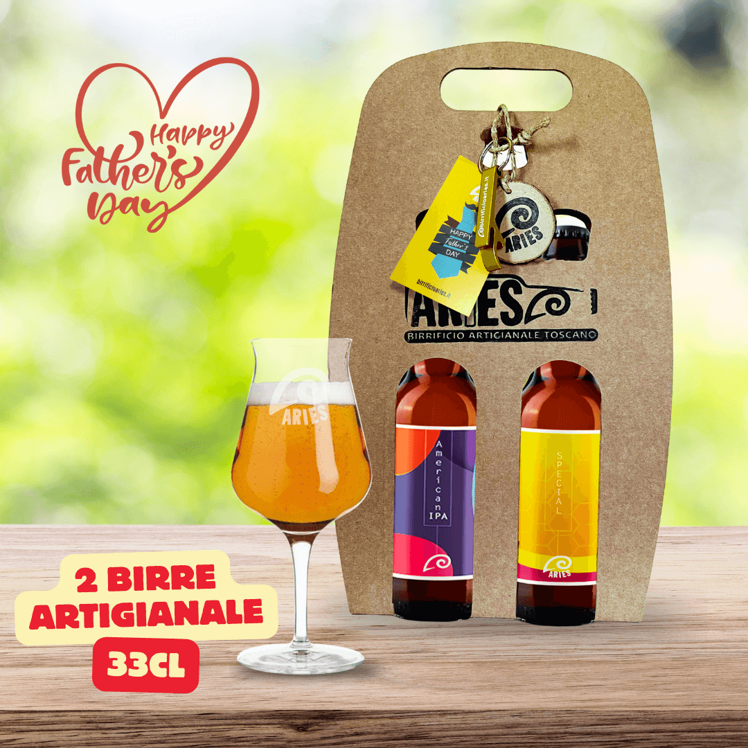 Valigetta craft 2 Birre Artigianali - "Festa del papà"