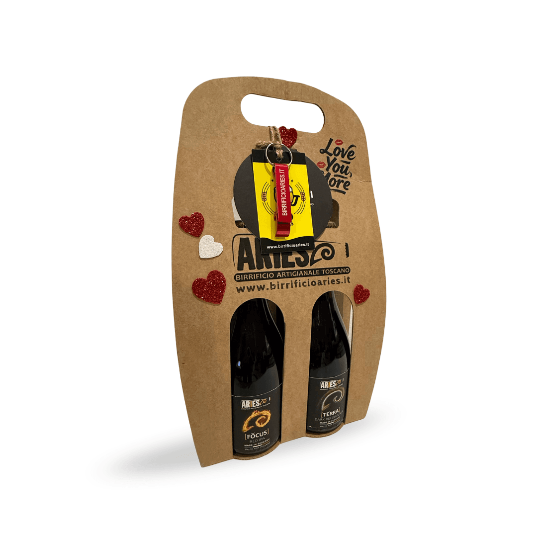 Valigetta craft 2 Birre Artigianali - "San Valentino"