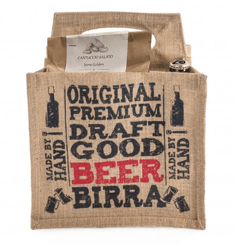 Shopper Juta Birre Artigianali con cantucci